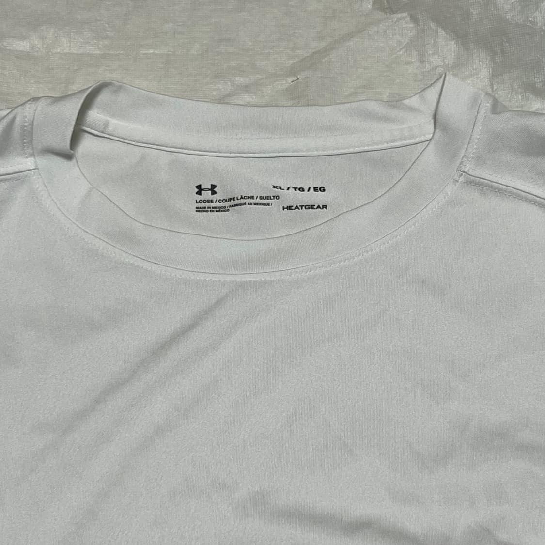 언더아머 긴팔티 화이트 XL 상품이미지2