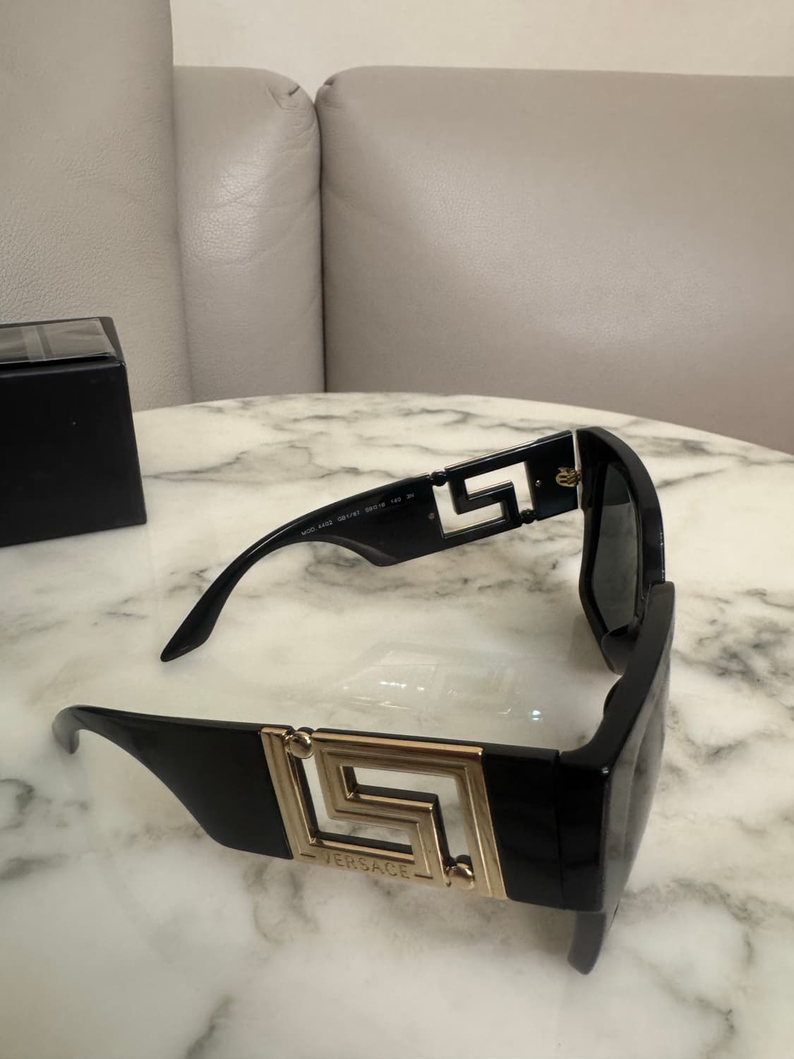 versace 오버프레임  오벌 선그라스 상품이미지2