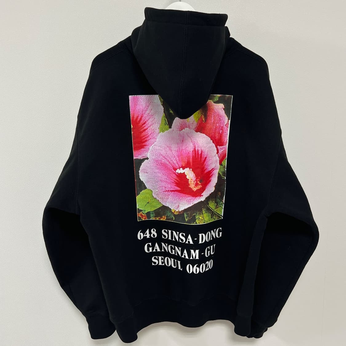 슈프림 23FW 서울 무궁화 박스로고 후드 블랙 상품이미지2