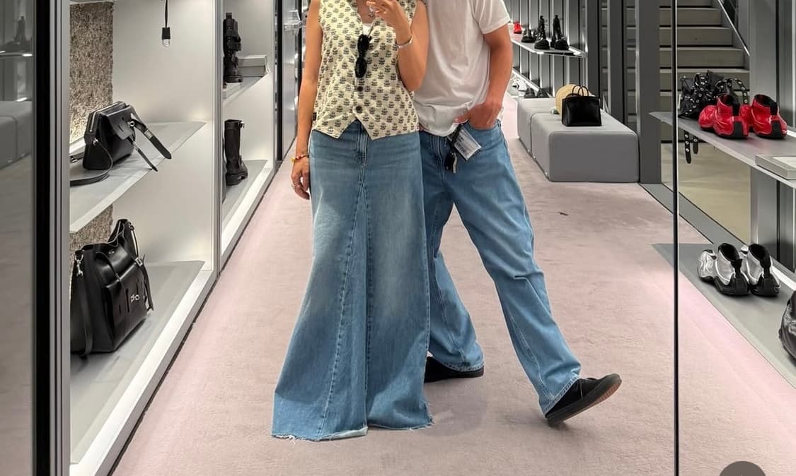 르쏘넷 플라워 패턴 베스트 조끼 (라운딩 의류) 상품이미지2