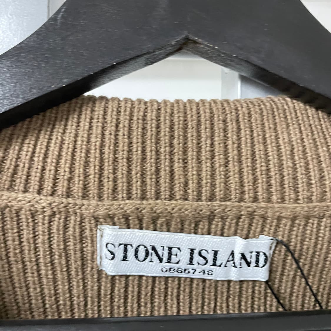 스톤아일랜드 니트 집업 베이지 XL 상품이미지5