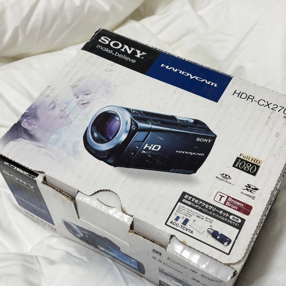 (풀박)소니 HDR CX270V 빈티지캠코더 상품이미지5