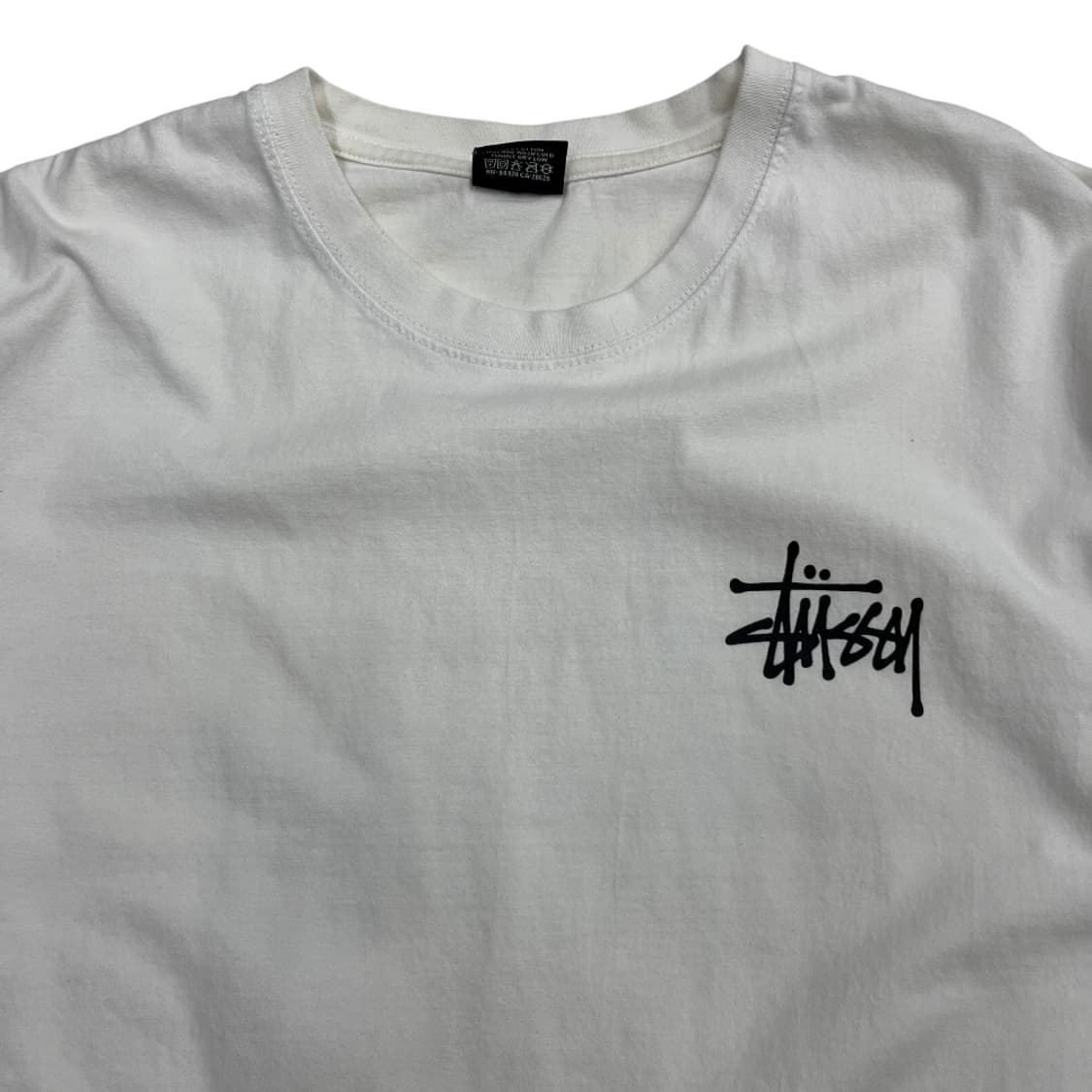 스투시 화이트 반팔 L 상품이미지6