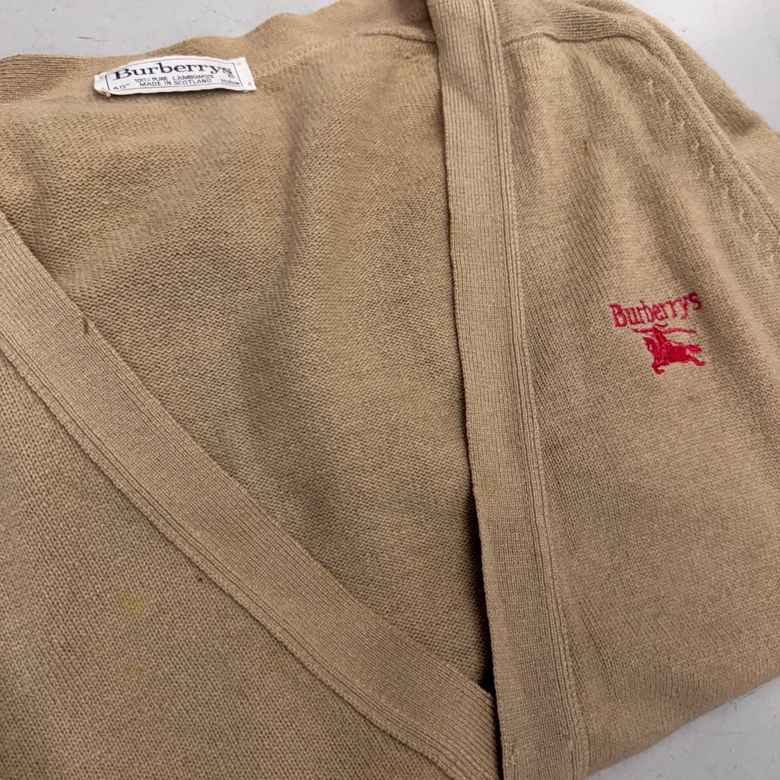 버버리 램스울 니트 가디건 상품이미지4