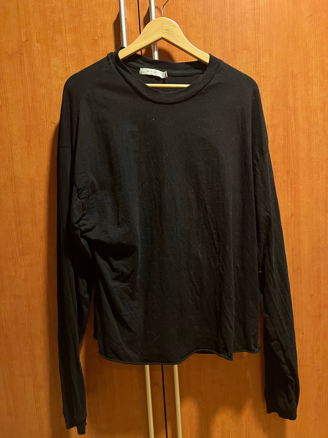 mnml 블랙 긴팔티 상품이미지1