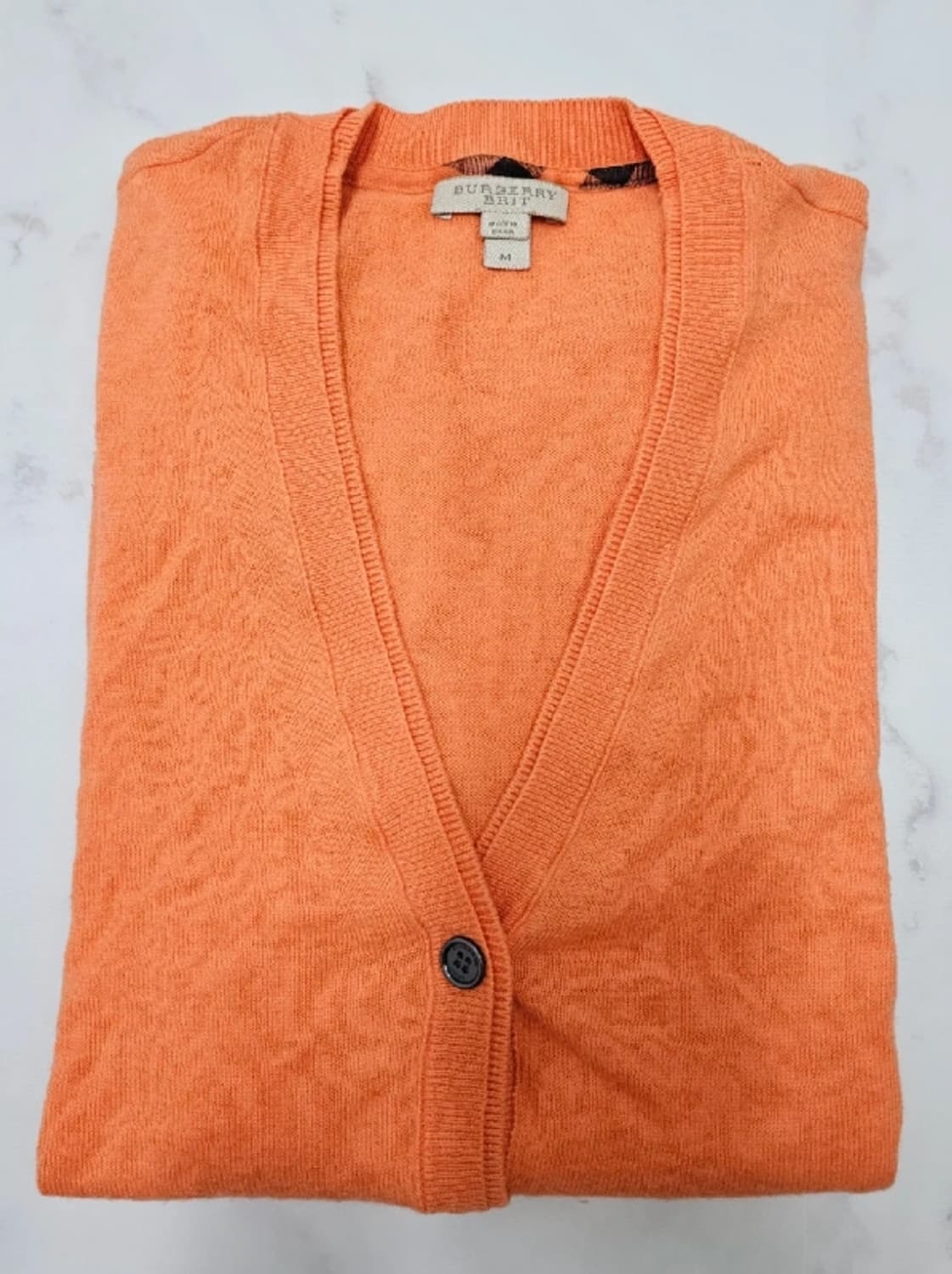 버버리 브릿 오렌지 가디건 ~77 상품이미지6
