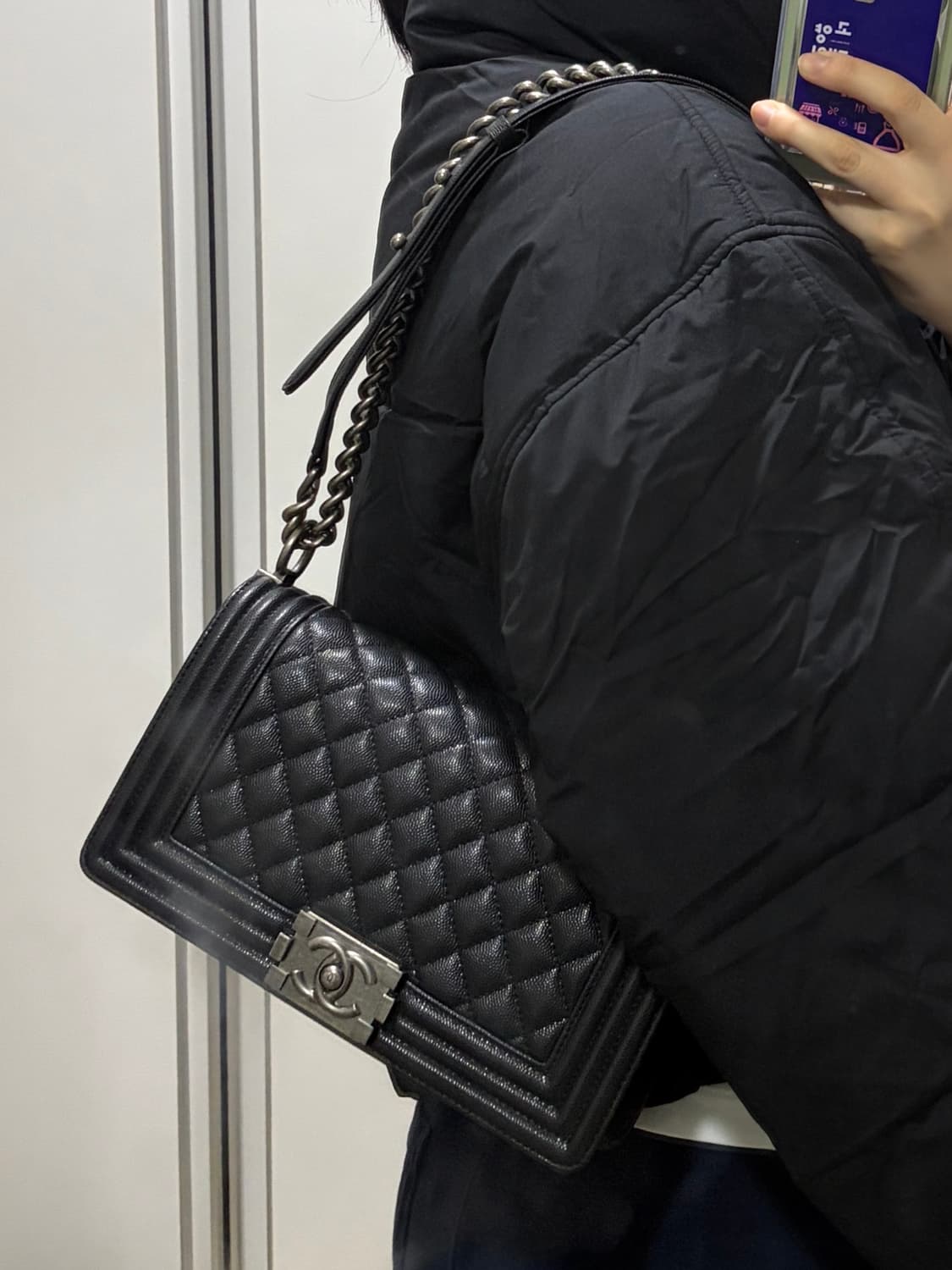 샤넬 보이백 상품이미지6