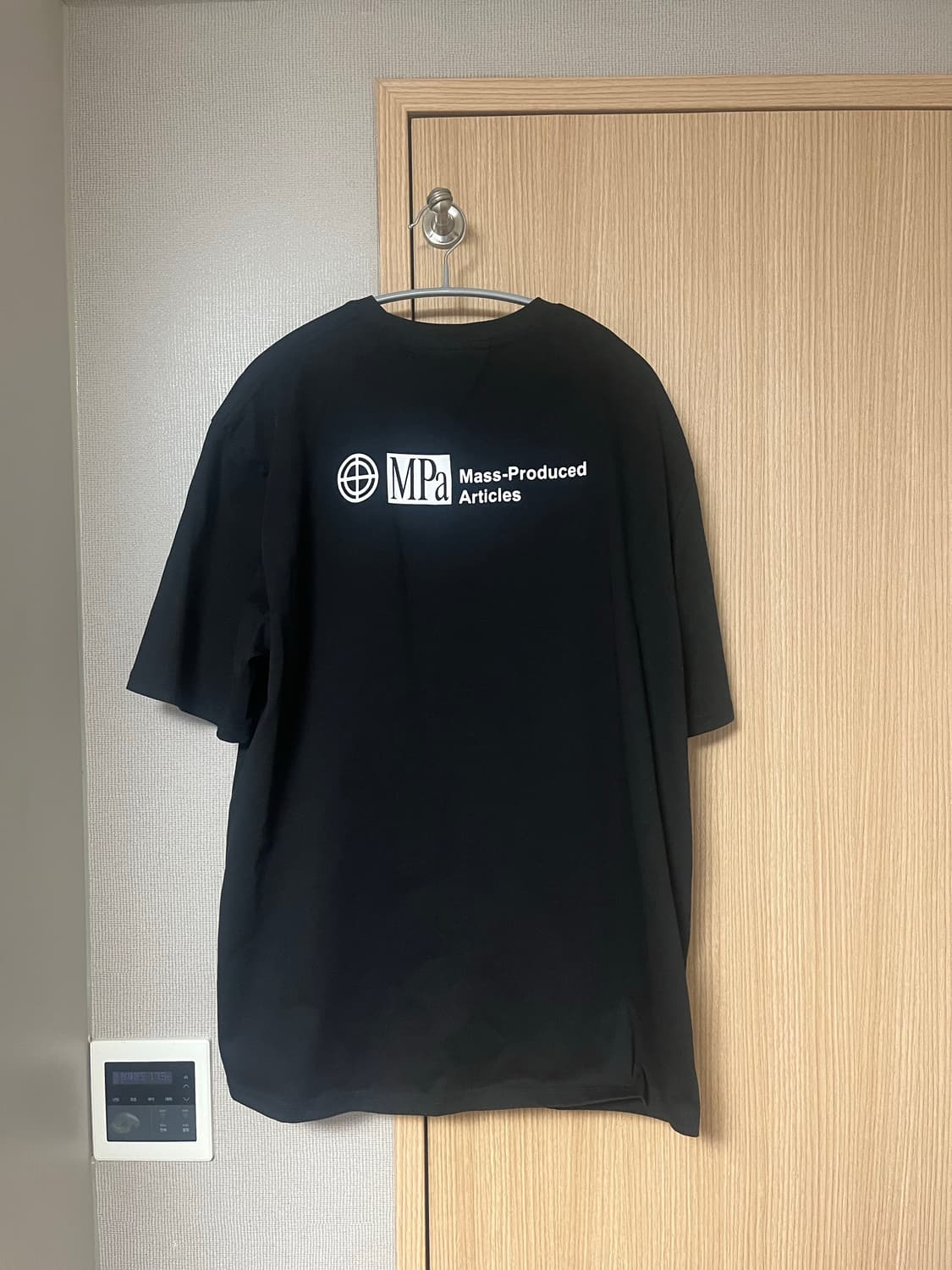 L size 플라스틱프로덕트 mpa 티셔츠 판매합니다 상품이미지1