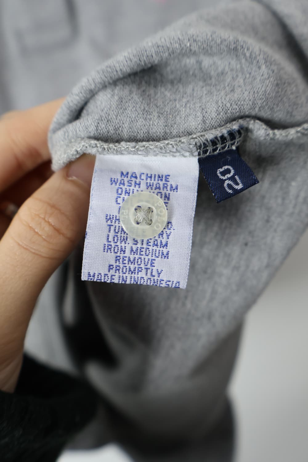 'Polo Ralph Lauren' Gray Polo Shirts 상품이미지8