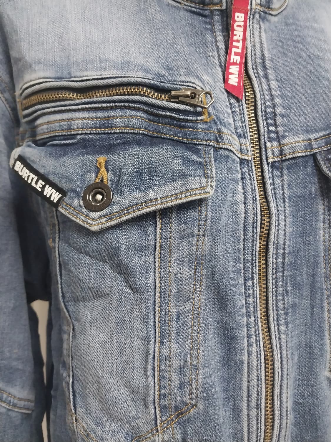 일본 빈티지 butler 데님 자켓 상품이미지2