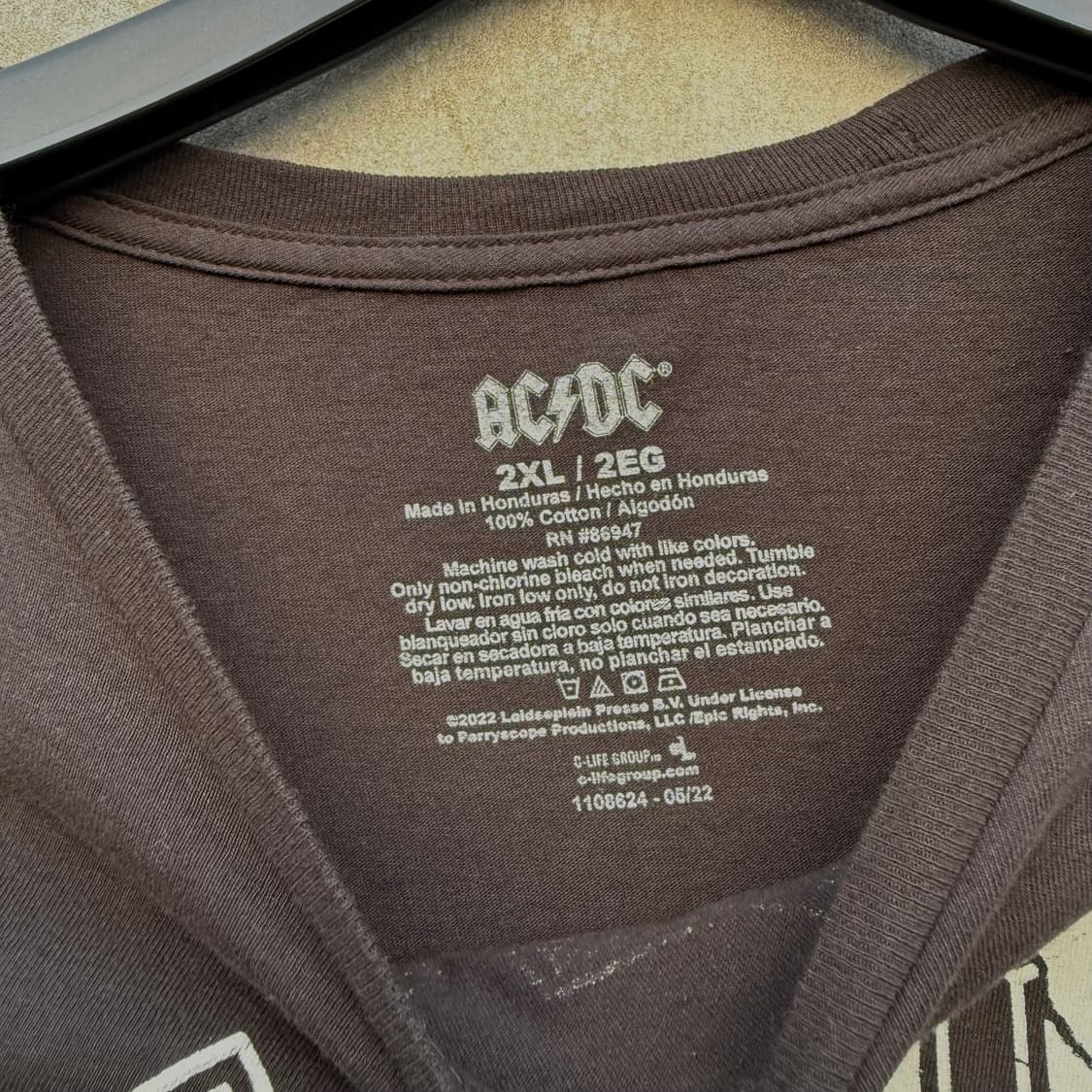 ACDC 락티셔츠 상품이미지7