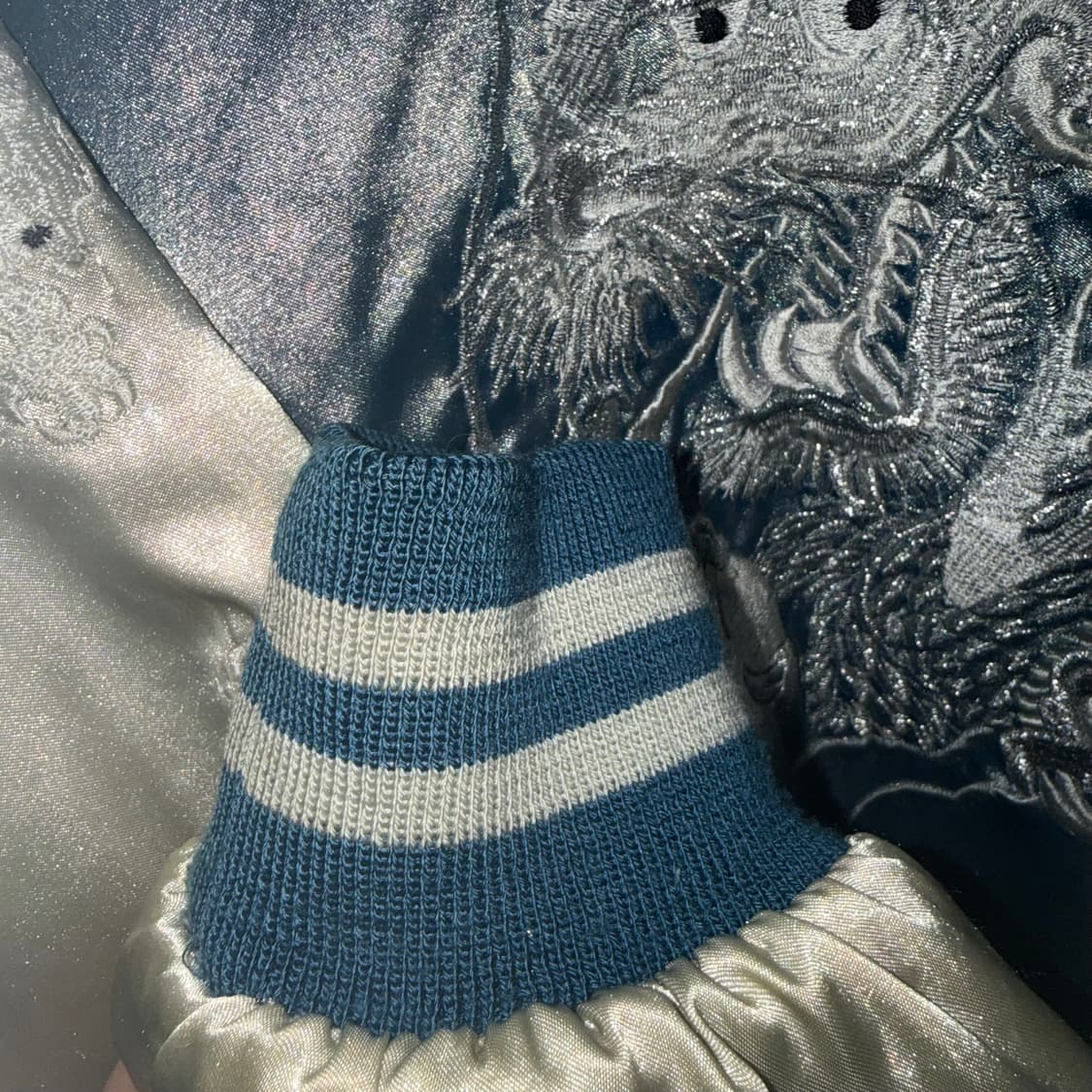 Japanese vintage 정글스톰 스카쟌 스카잔 자켓 갸루 대대장  상품이미지7