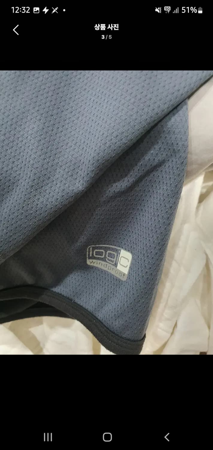 오들로 윈드프로 하프집업 상품이미지3