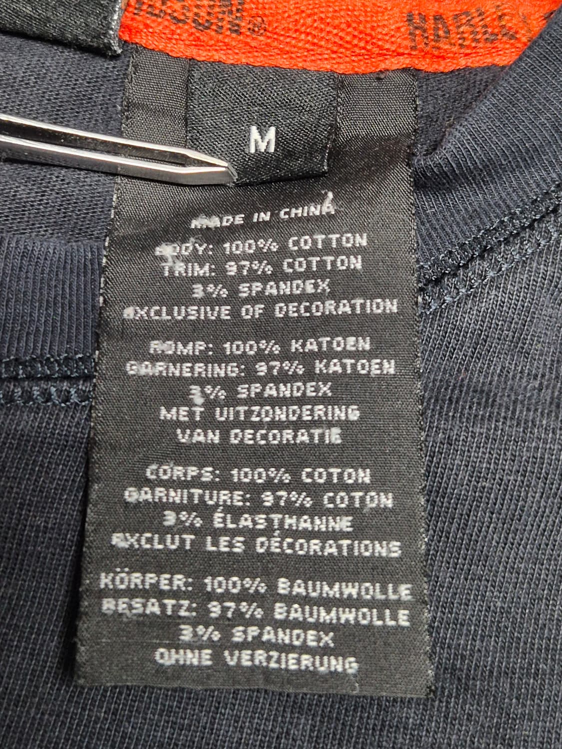 [M, 실측 L] 할리데이비슨 슬리브  -340 상품이미지4