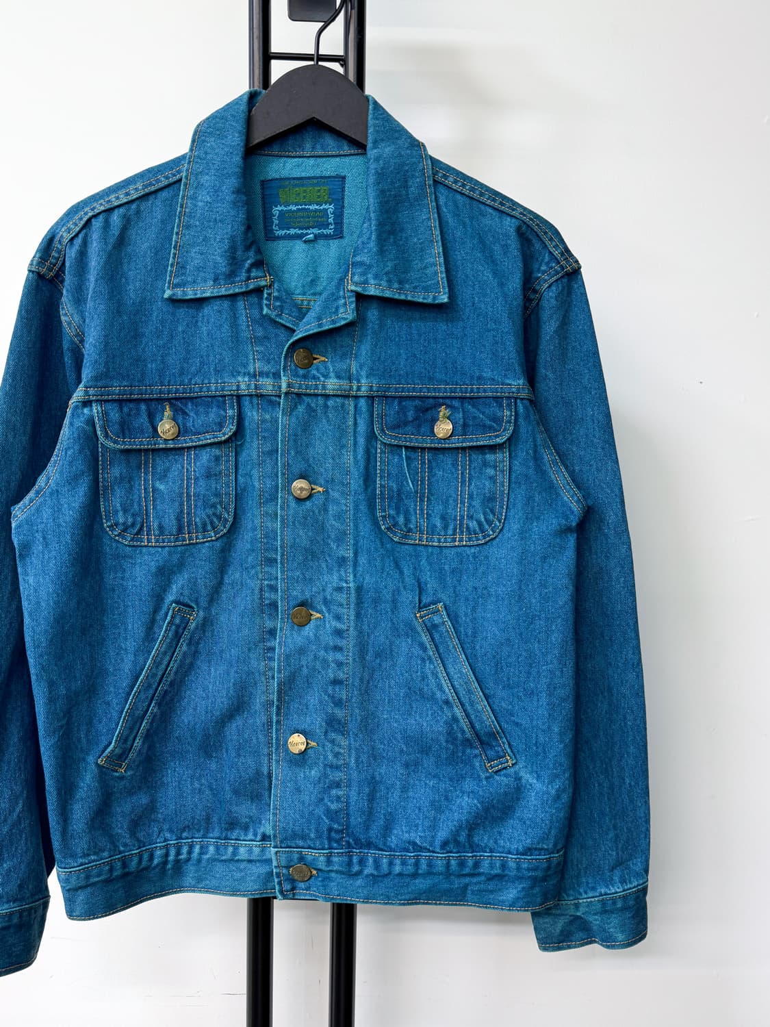 Vicerer Wear 90s 투포켓 데님 자켓 상품이미지2