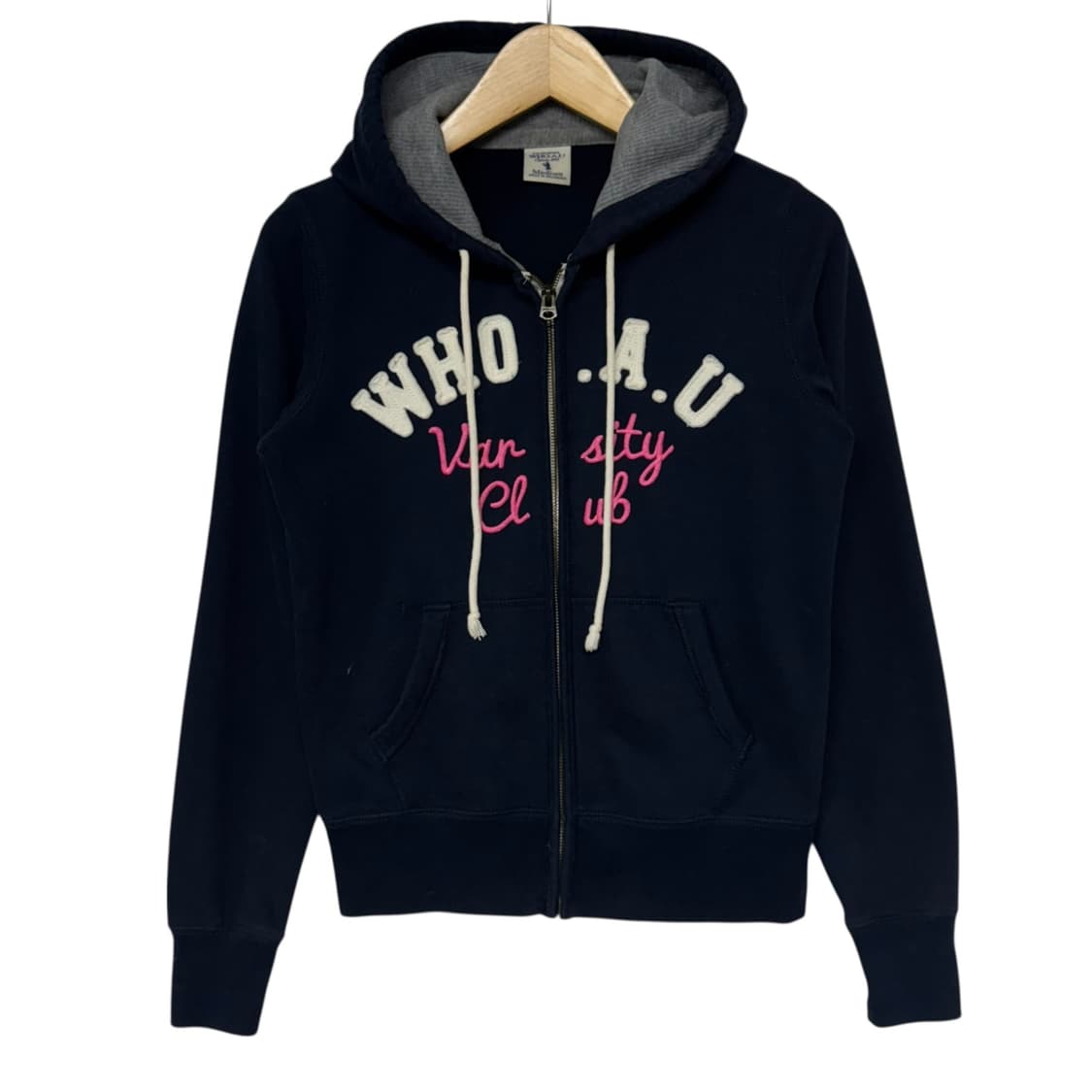 후아유 아치로고 후드집업 상품이미지1