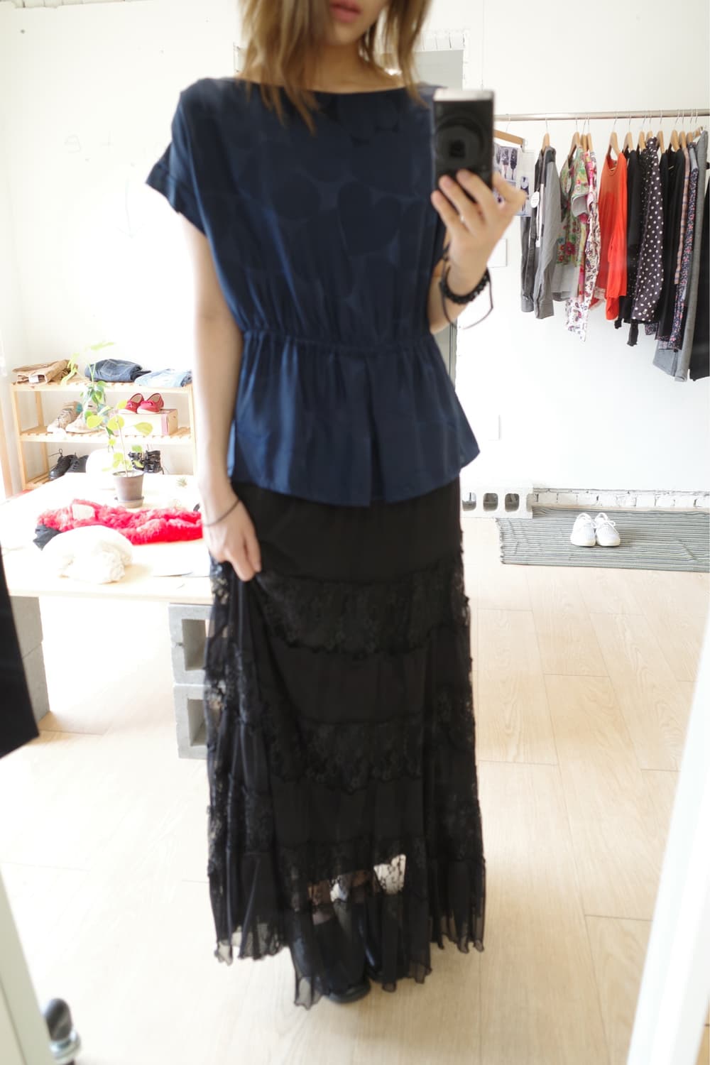 Lace long skirt 상품이미지5