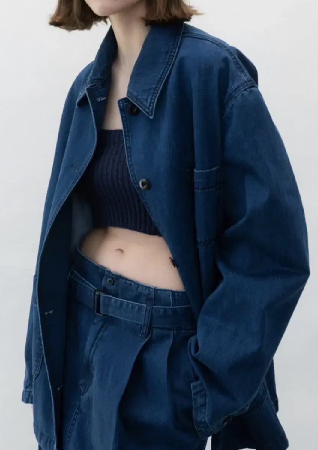 모노하 데님 스커트  상품이미지1