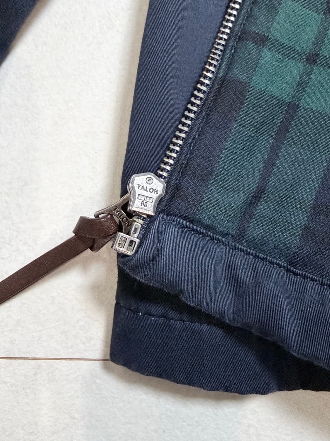 폴로랄프로렌 바라쿠다 해링턴자켓 M 네이비 트윌자켓 바이스윙 상품이미지6