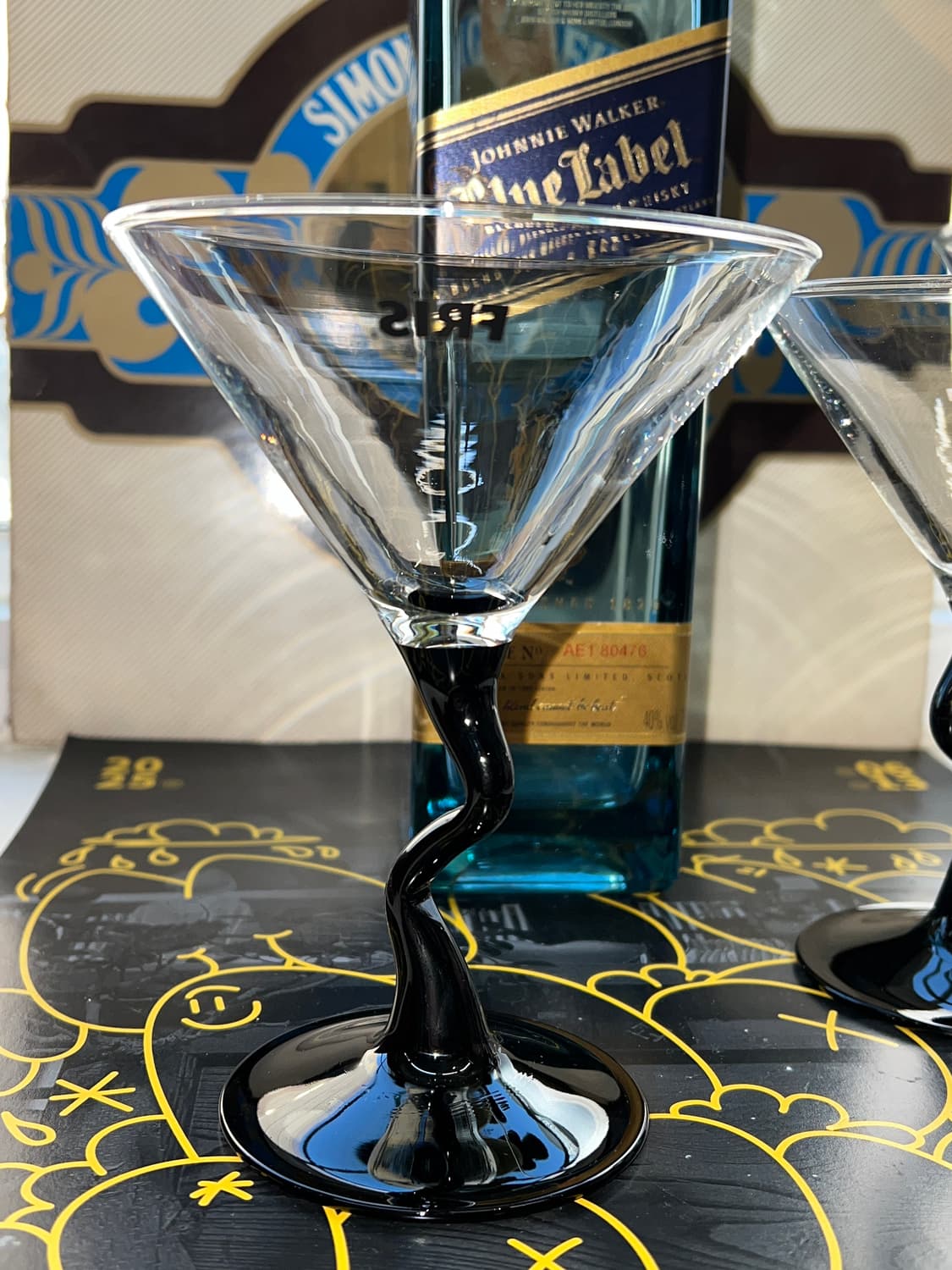 VTG Eris Vodka Martini Twist-Stem Glass 상품이미지4