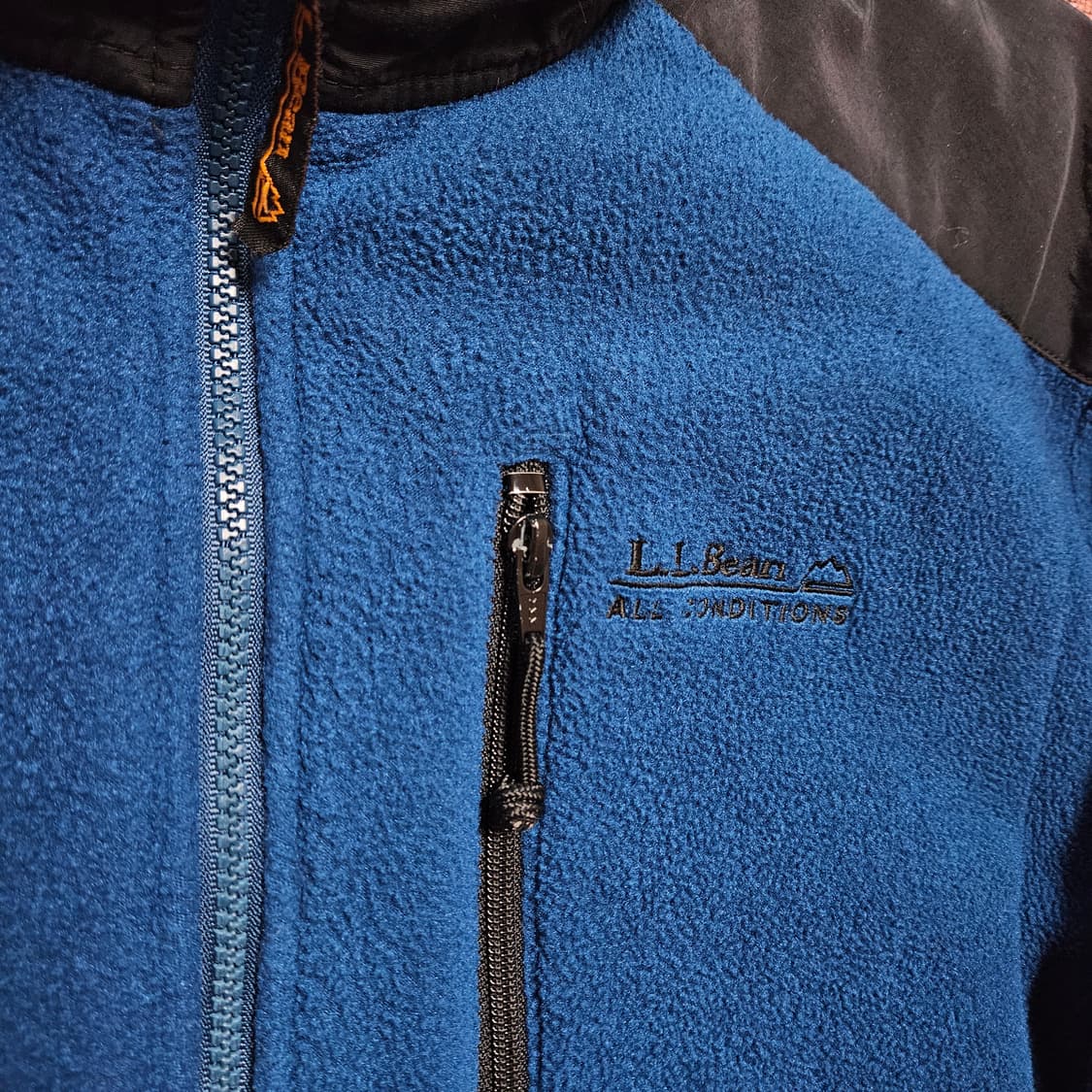 90s 엘엘빈 올컨디션 아웃도어 플리스 집업 상품이미지2