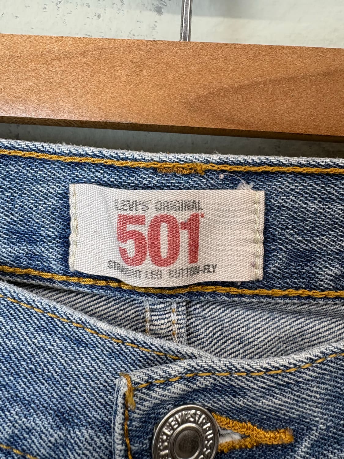 리바이스 빈티지 501 연청 데님팬츠 상품이미지9