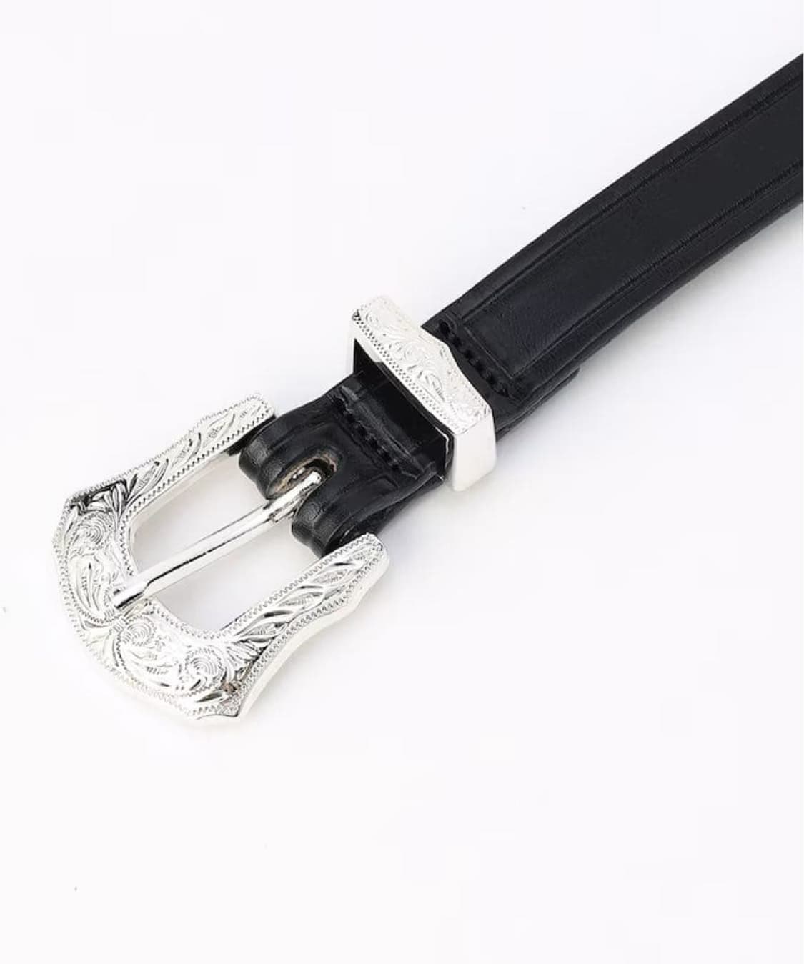 새상품) TORY LEATHER 웨스턴 벨트 블랙  30 상품이미지2