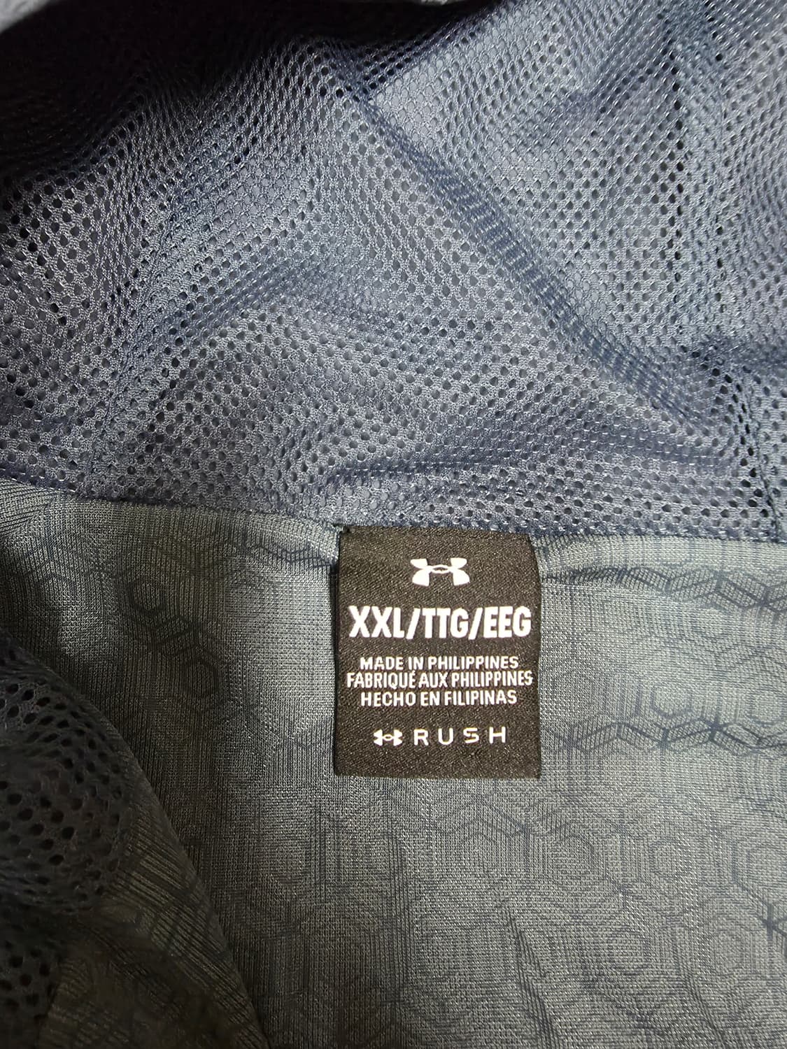 언더아머 RUSH 아노락 바람막이  상품이미지4