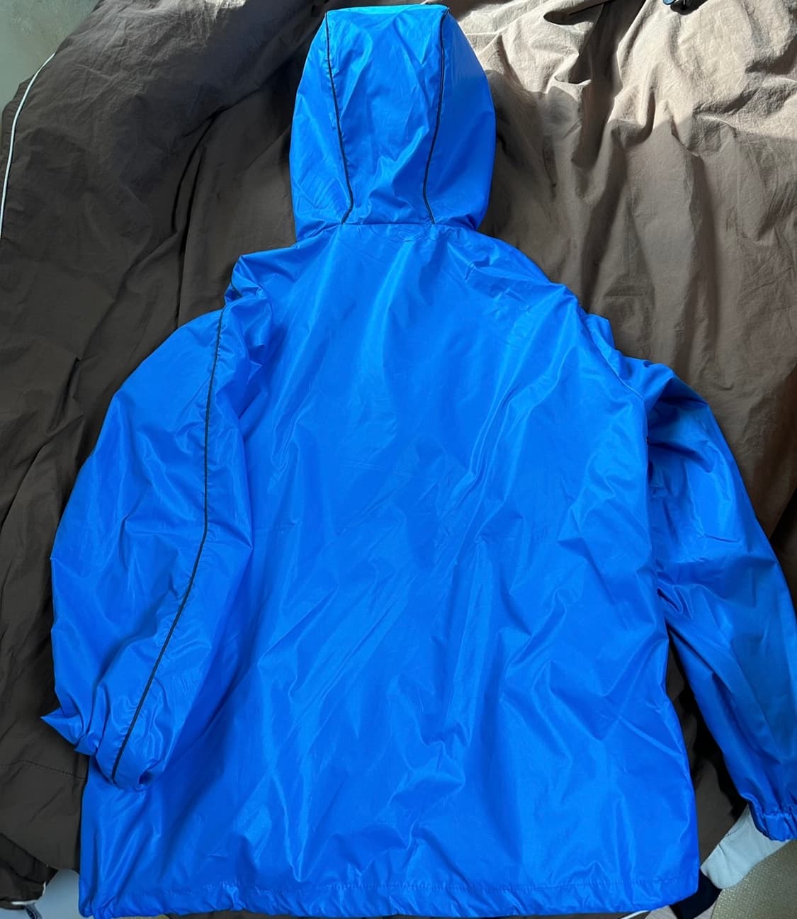 플라스틱 프로덕트 파이핑 후드 자켓 L 상품이미지2