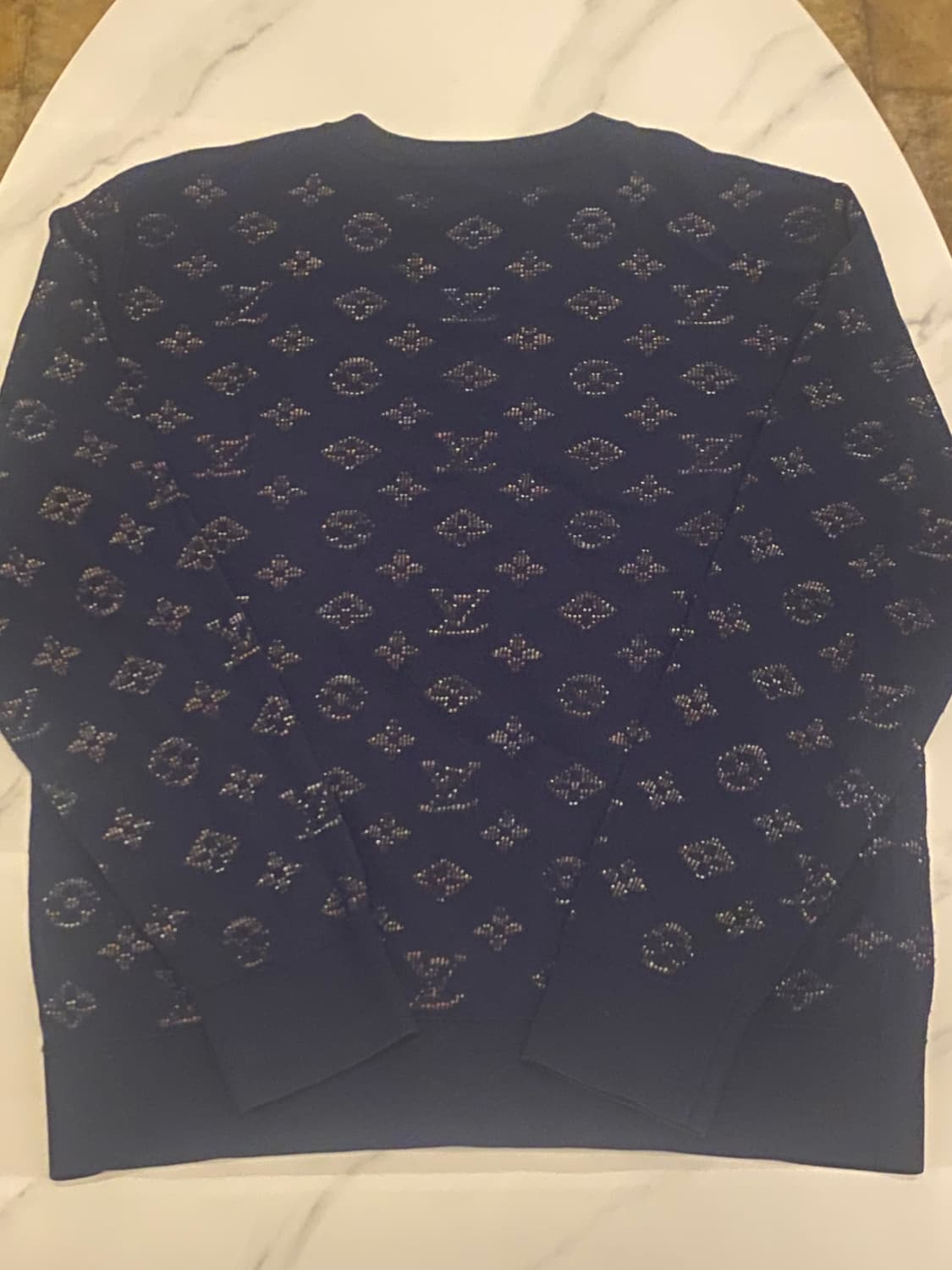 [정품] 루이비통 모노그램 올오버 니트 스웨터 L 상품이미지2