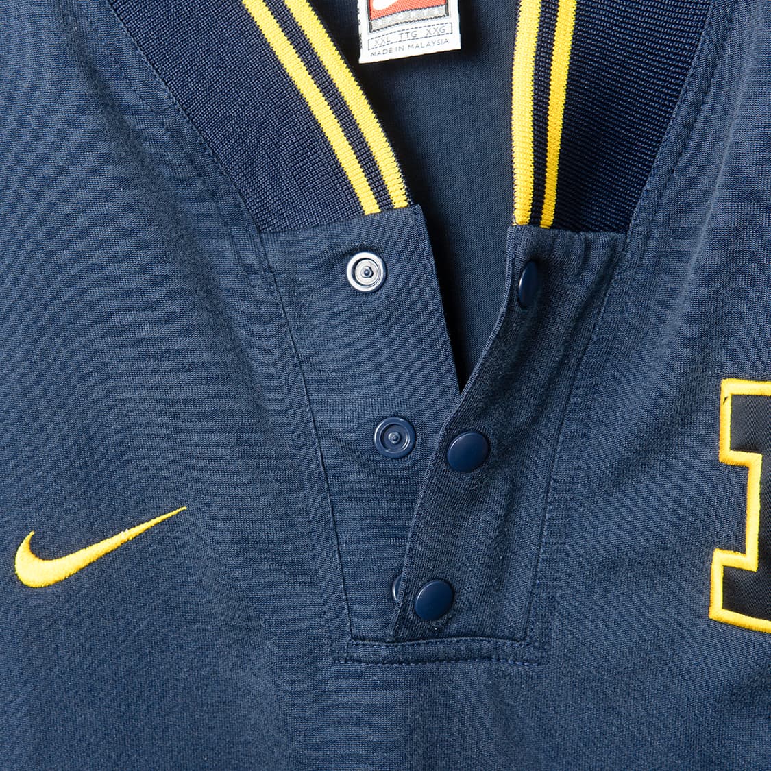 [XXL] 90s 나이키 미시간 유니버싵티 울버린스 풋볼팀 웜업져지  상품이미지3