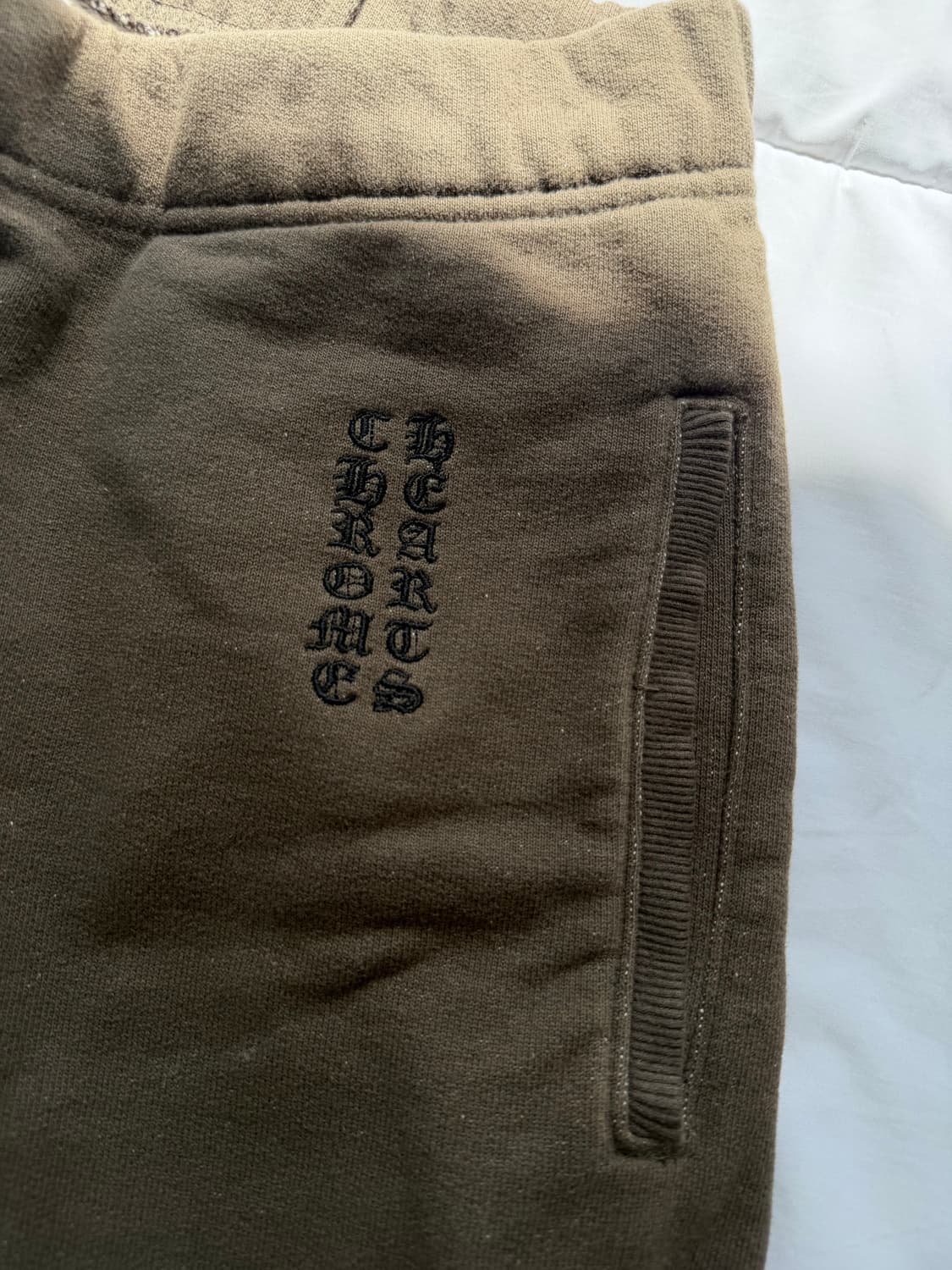 [L] 크롬하츠 스웻 팬츠 브라운 상품이미지3