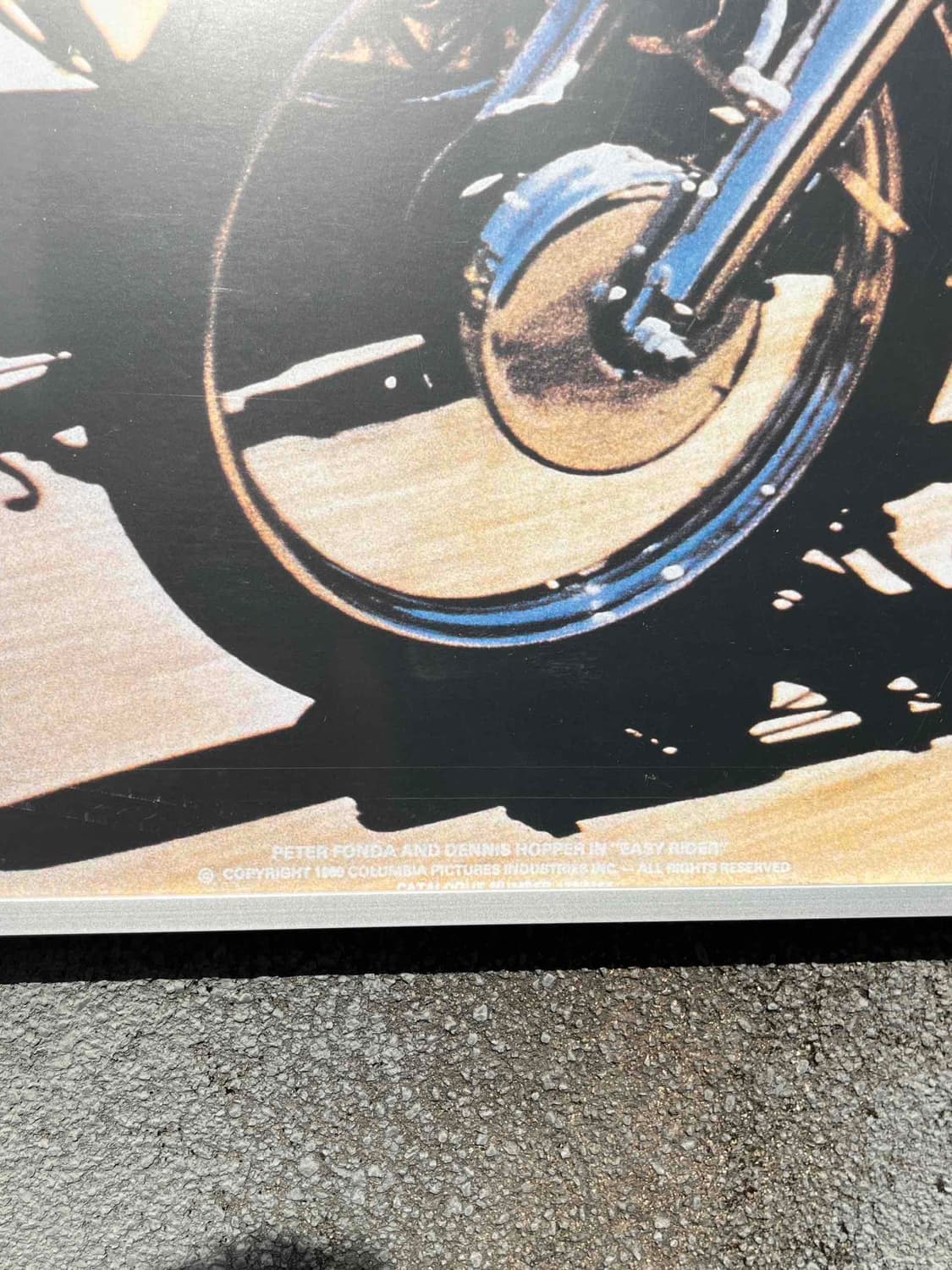 이지라이더 영화 오토바이 빈티지 포스터 (액자포함) 데니스 호퍼 상품이미지2