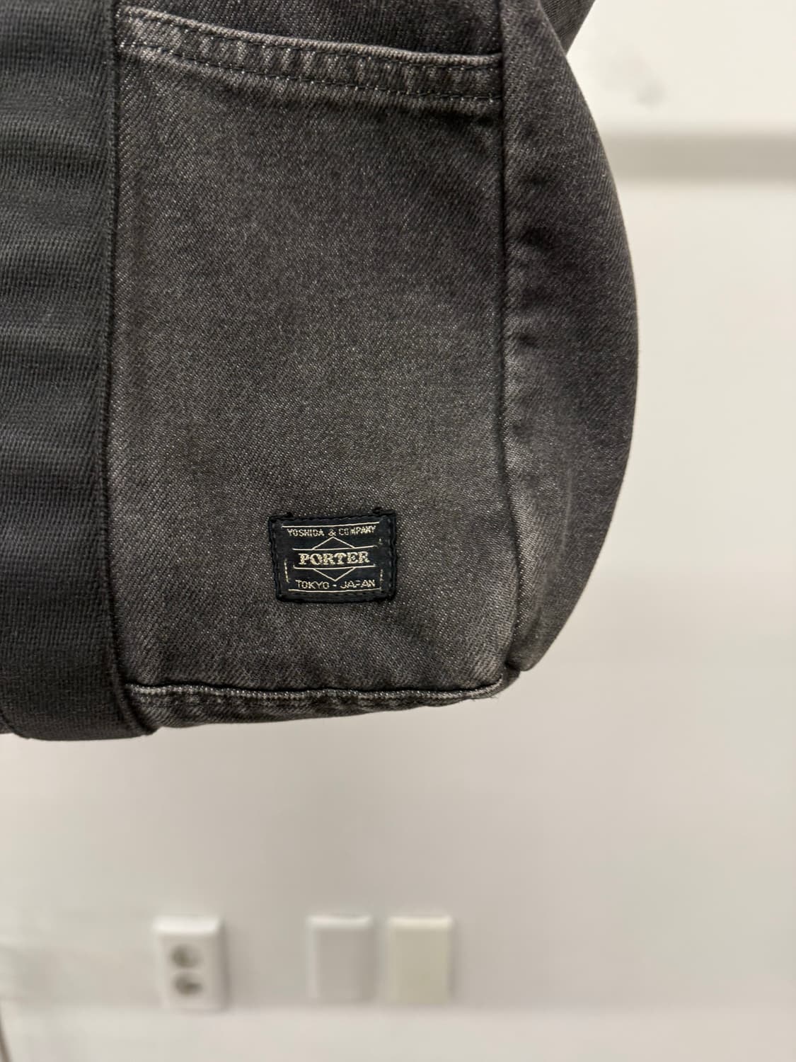 Porter Black Denim Bag 상품이미지2