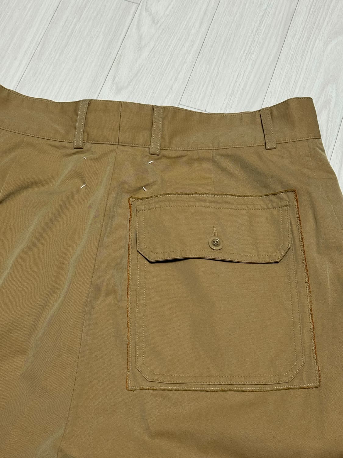 메종 마르지엘라 Maison Margiela 베이지 코튼 팬츠 48 상품이미지6