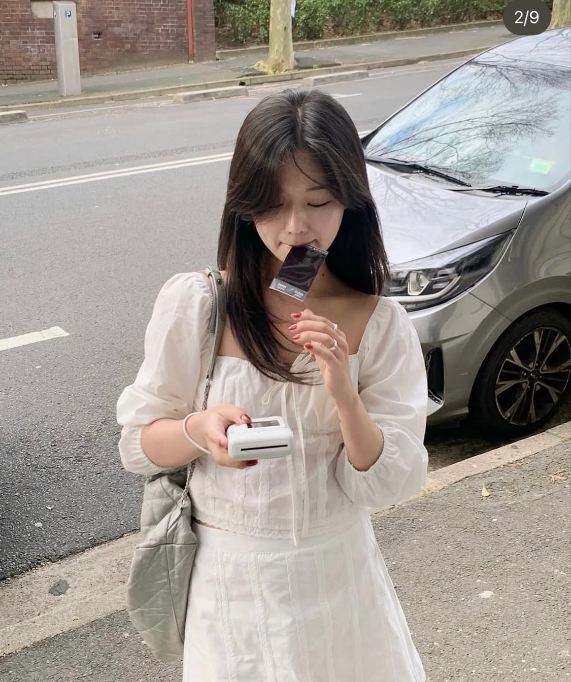 윤슬샵 레페 블라우스 새상품 상품이미지2