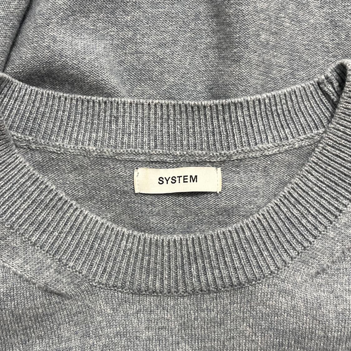 [한섬] 시스템옴므 캐시미어100 니트 상품이미지5