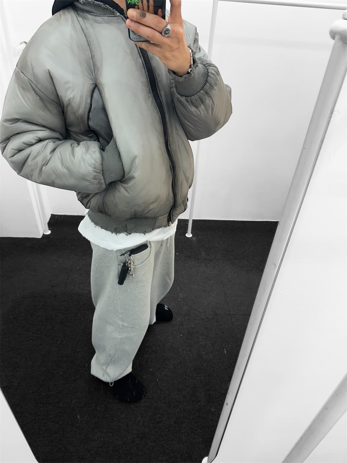 빈티지 라이트 패딩 상품이미지8