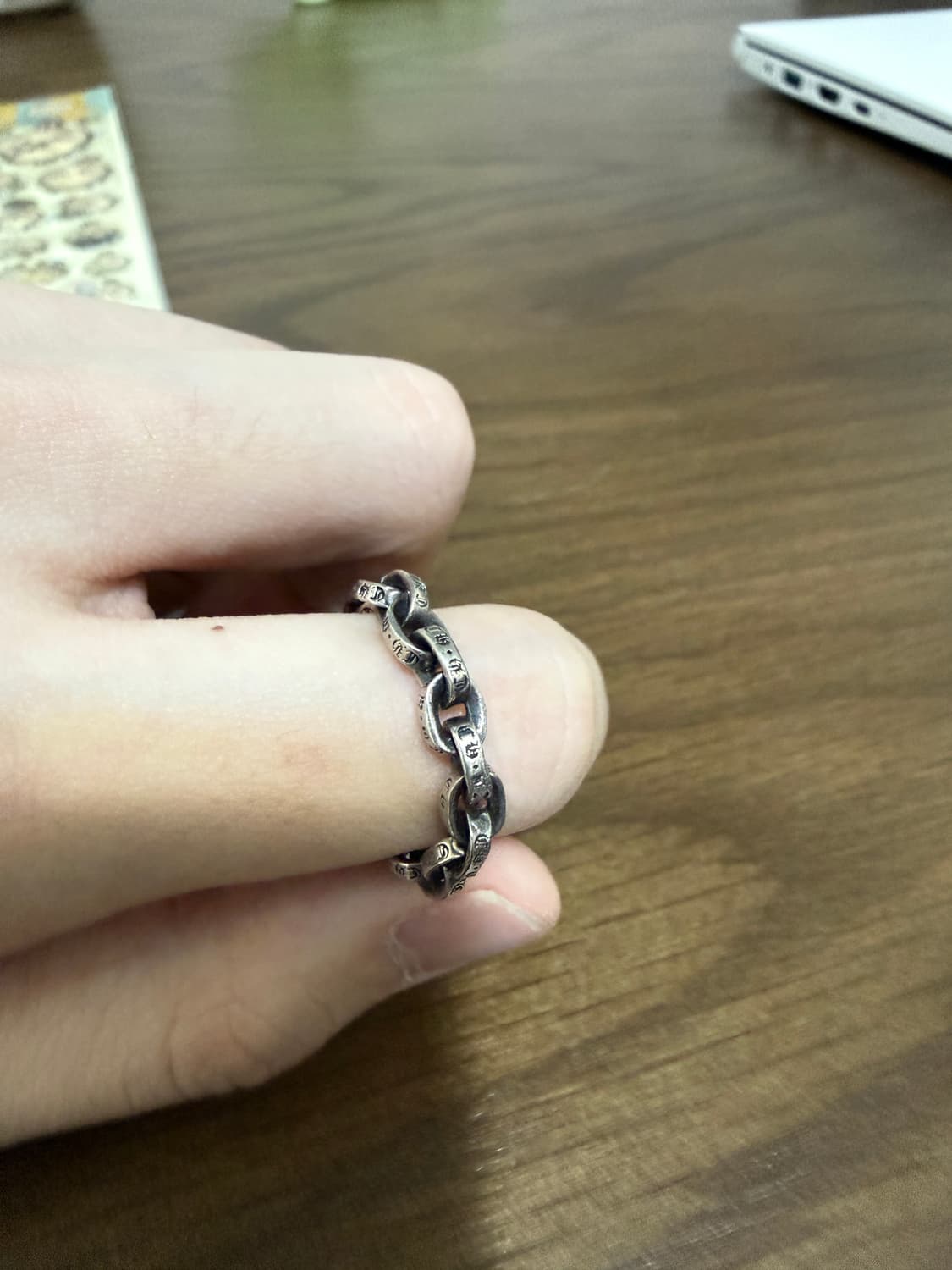 [20링크] 크롬하츠 페이퍼체인링 상품이미지2