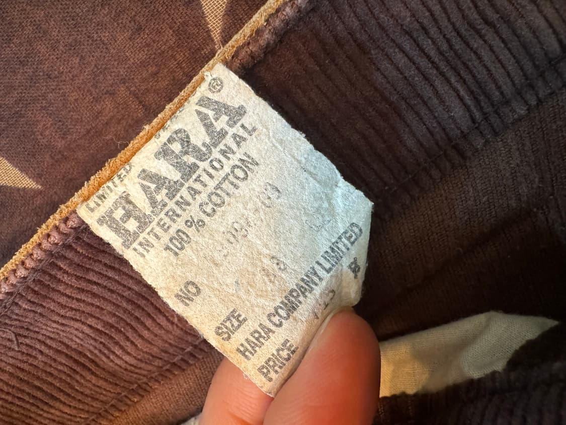 Vintage hara 코듀로이 팬츠 상품이미지3