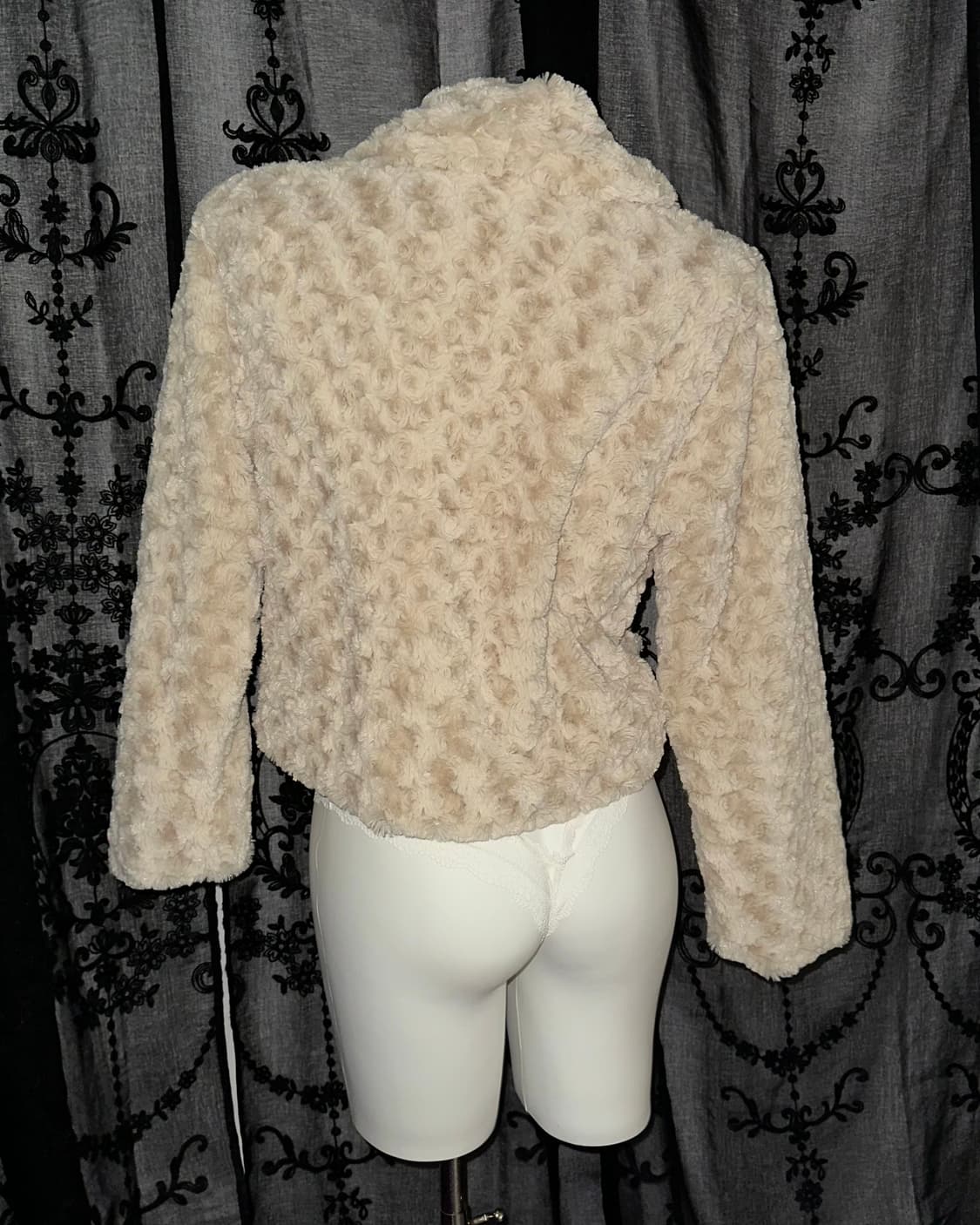 Brown Ribbon Fur Jacket 상품이미지3