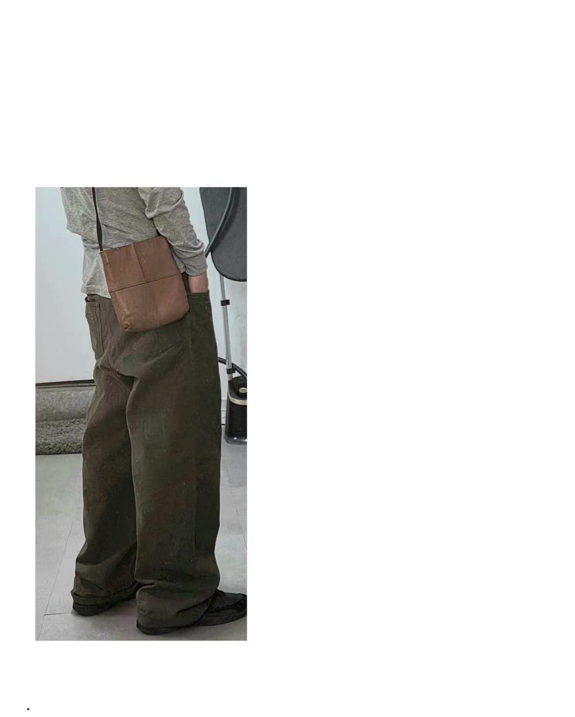 SUNSEA 18SS Bookstore leather bag 상품이미지1