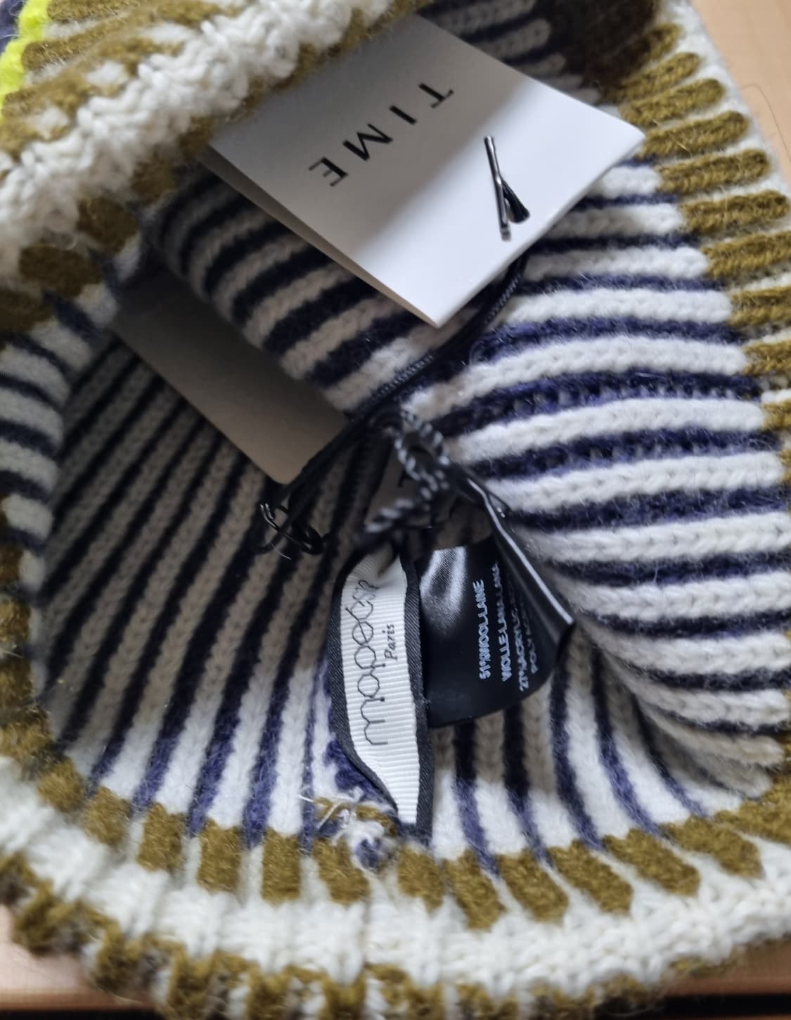 한섬 TIME  프랑스 수입 비니 상품이미지3