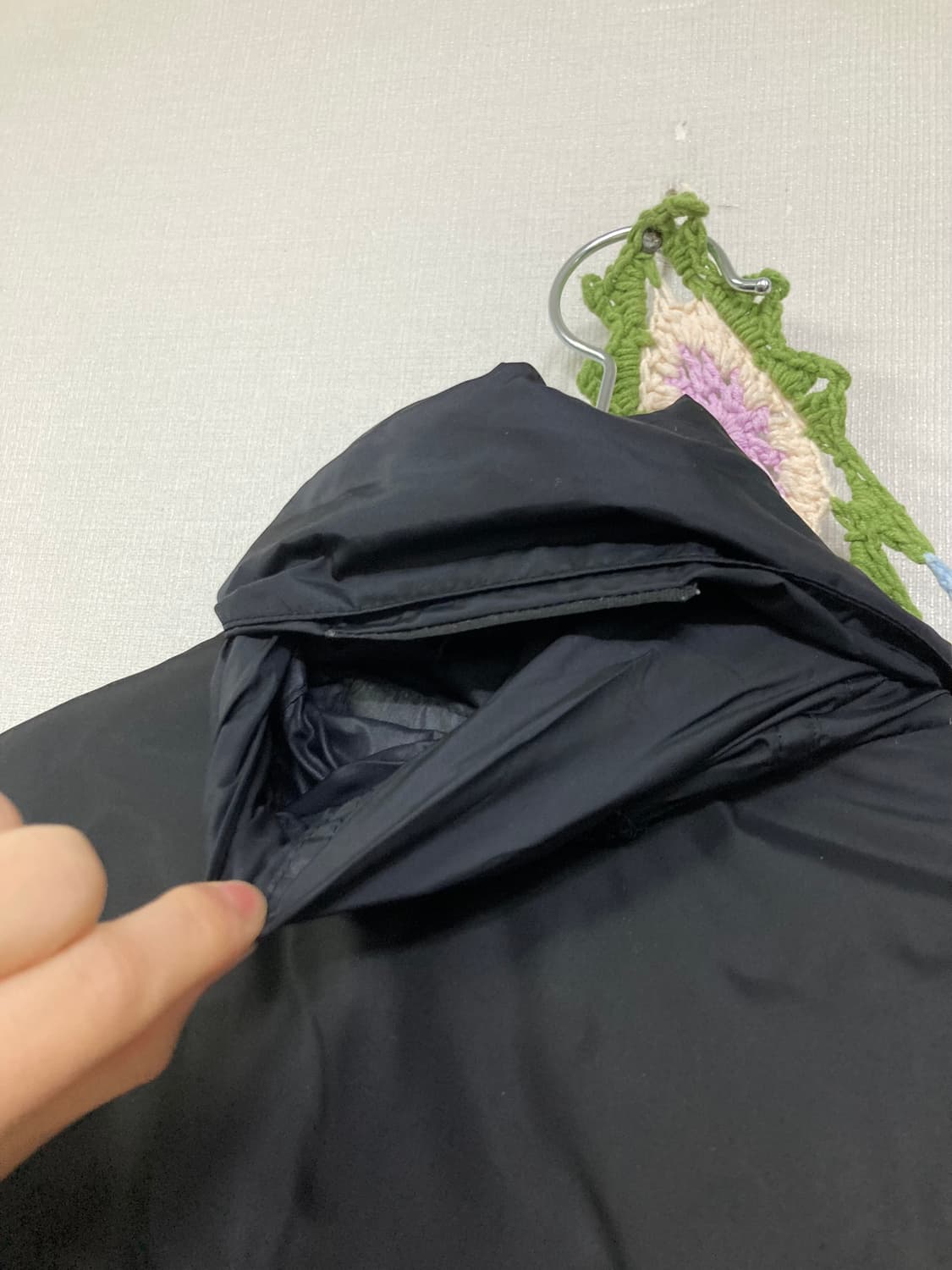 노스페이스 눕시 700필 구스다운 숏패딩 _ 블랙 90 상품이미지5