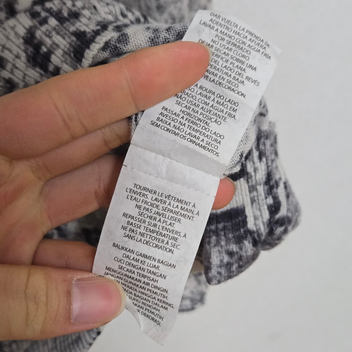 아르마니익스체인지 스네이크패턴 가디건 상품이미지6