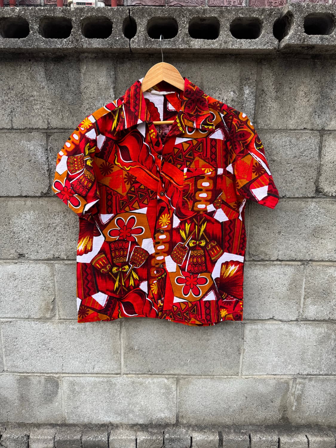 60~70s 빈티지 마원단 하와이안 셔츠 made in hawaii 상품이미지1