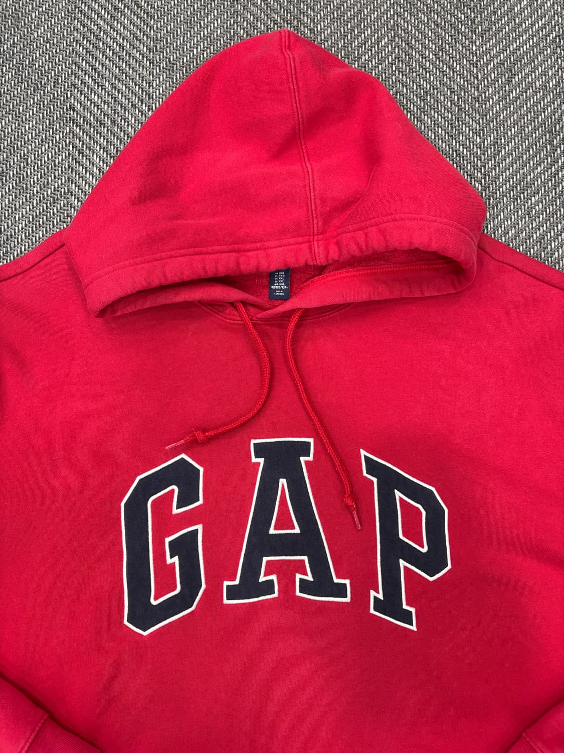 GAP 갭 후드티 레드 상품이미지3