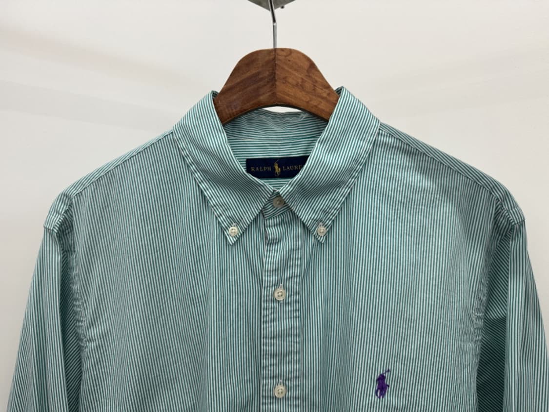 RALPH LAUREN 스트라이프 셔츠 (XL) 상품이미지2