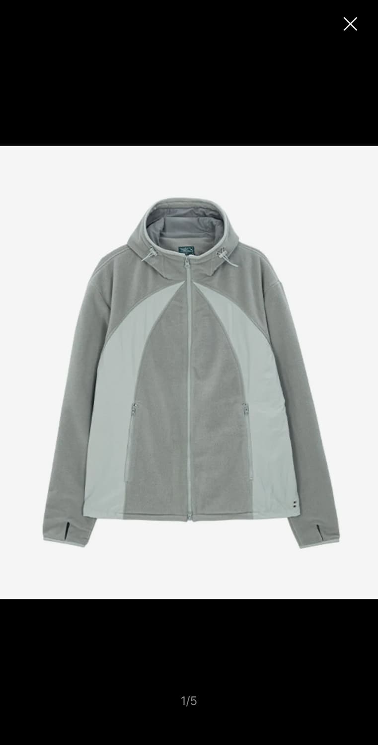 TCM lip line fleece (grey) M사이즈 팝니다 상품이미지1