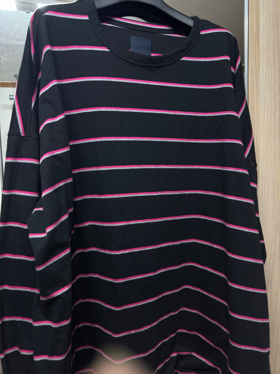 준지  스프라이프 긴팔 티셔츠 L  상품이미지6